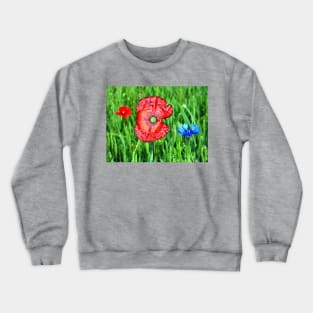 Poppy Field Crewneck Sweatshirt